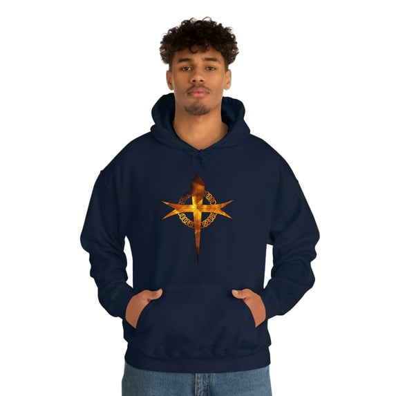 Fire Cross Hoodie