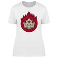 thumbnail image 1 of Fire Crown Color Logo T-Shirt Women -Image by Shutterstock, Female Medium, 1 of 2