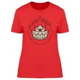 thumbnail image 1 of Fire Crown Color Logo T-Shirt Women -Image by Shutterstock, Female Medium, 1 of 2