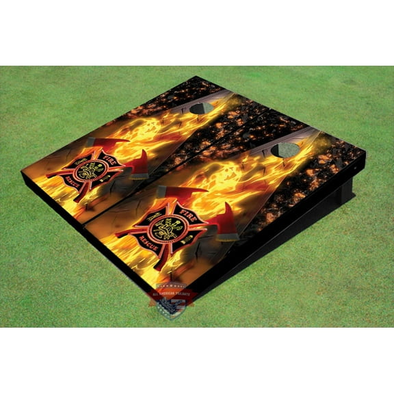 Fire Department 1 Themed Cornhole Boards