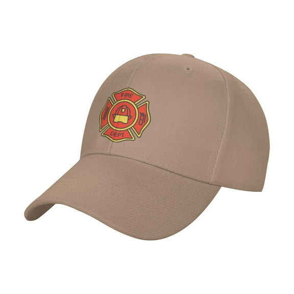 Fire Department Badge Icon Sandwich Cap Unisex Adjustable Adult Baseball Caps Casquette Hats Flat Cap