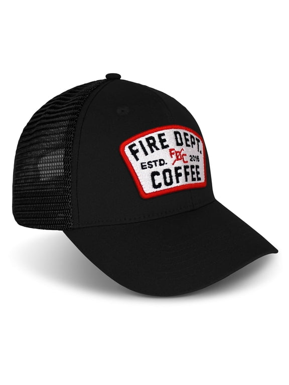 Black Keystone Hat, Adjustable Snapback, Cotton Twill