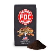 Fire Department Coffee Cinnamon French Toast Medium Roast Premium Ground Coffee, 12 oz