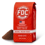 Fire Department Coffee, Original Medium Roast, Premium Ground Coffee, 12 oz