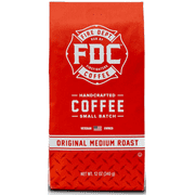 Fire Department Coffee, Original Medium Roast, Premium Ground Coffee, 12 oz