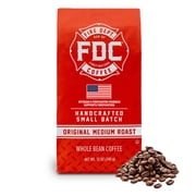 Fire Department Coffee Original Medium Roast Premium Whole Bean Coffee, 12 oz
