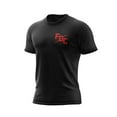 thumbnail image 1 of Fire Department Coffee Thin Red Line Athletic Fit Cotton T-Shirt, Extra Small, 1 of 4