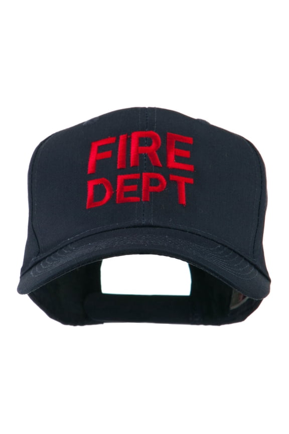 Fire Department Embroidered Cap - Navy OSFM