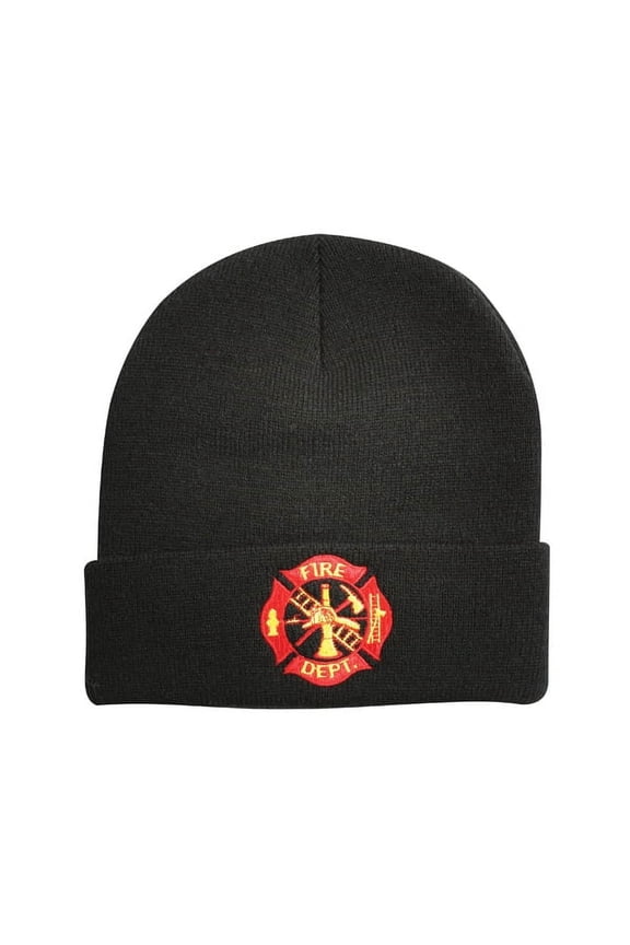 Fire Department Embroidered Watch Cap