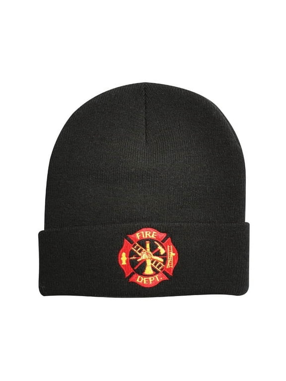 Fire Department Embroidered Watch Cap