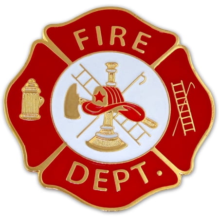 PinMart's Fire Department Badge Pin