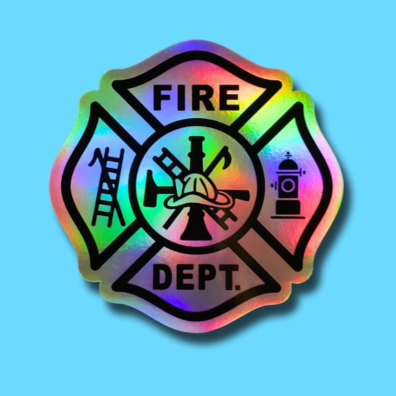 Fire Department Firefighter Iaff First Responder Firefighter Fireman Sticker
