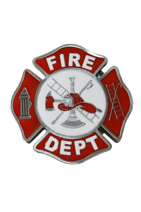 Fire Department Logo Belt Buckle