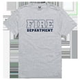 thumbnail image 1 of Fire Department Relaxed Graphic Tee - Heather Grey - 2X, 1 of 1