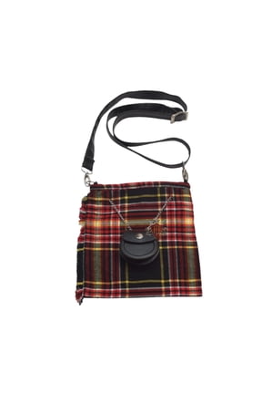 Fire Department tartan Kilt Purse