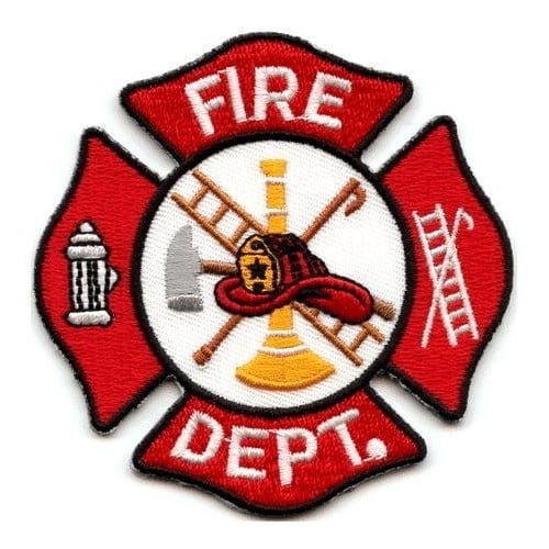 Fire Dept Logo Patch