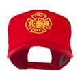 thumbnail image 1 of Fire Dept Maltese Cross Embroidered Cap - Red OSFM, 1 of 5