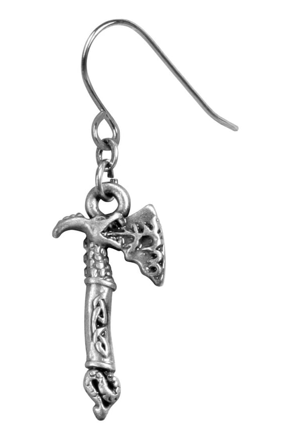 Fire Dragon Axe Earrings