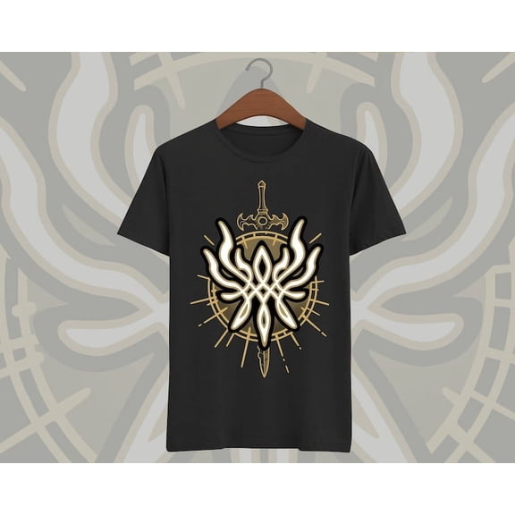 Fire Emblem T-shirt - B - FE3H Byleth Sword - Three Houses Dimitri Claude Edelgard