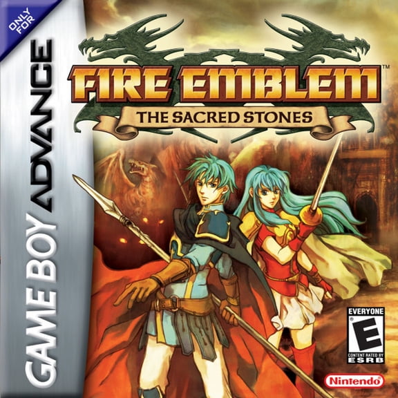 Fire Emblem: The Sacred Stones Games Cartridge Card for GBA/GBASP/NDS/IDS/NDSL/IDSL, US Version