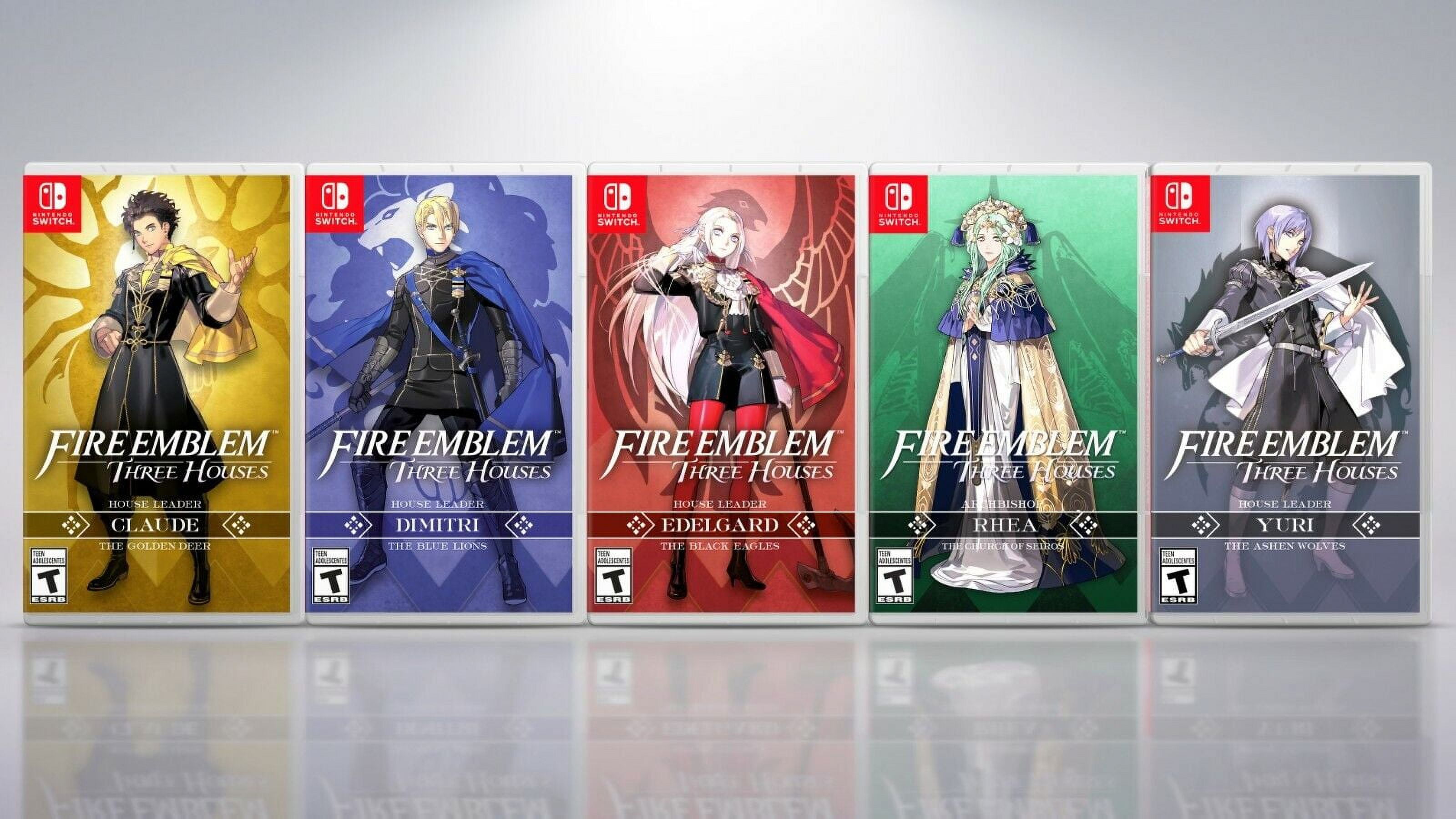 Fire Emblem: Three House Nintendo Switch Covers &Cases. All Five House ...