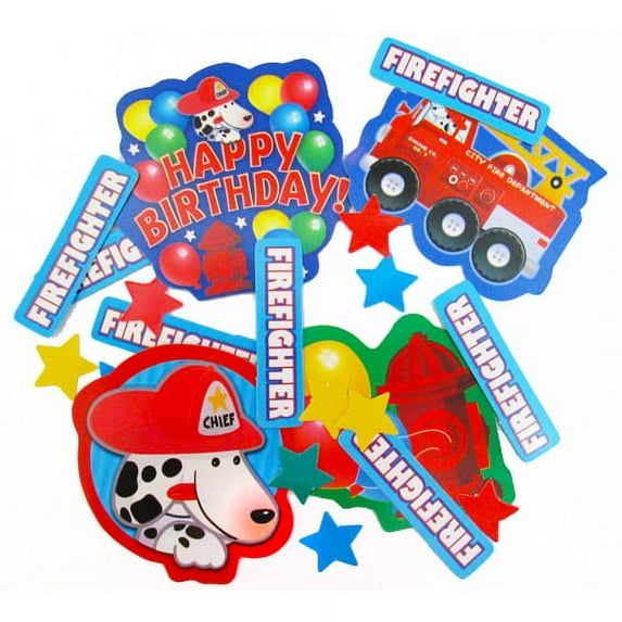 Fire Engine Fun Confetti (1ct)