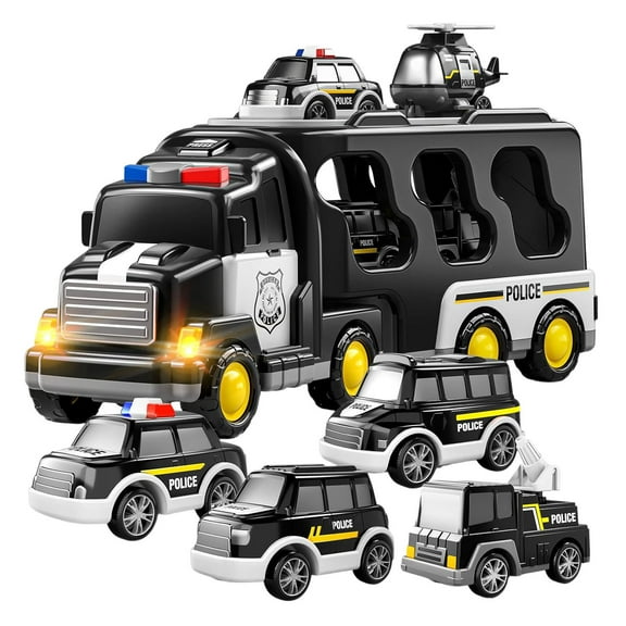 Fire Engine Toy Vehicle with Realistic Lights and Sounds for Preschool Children