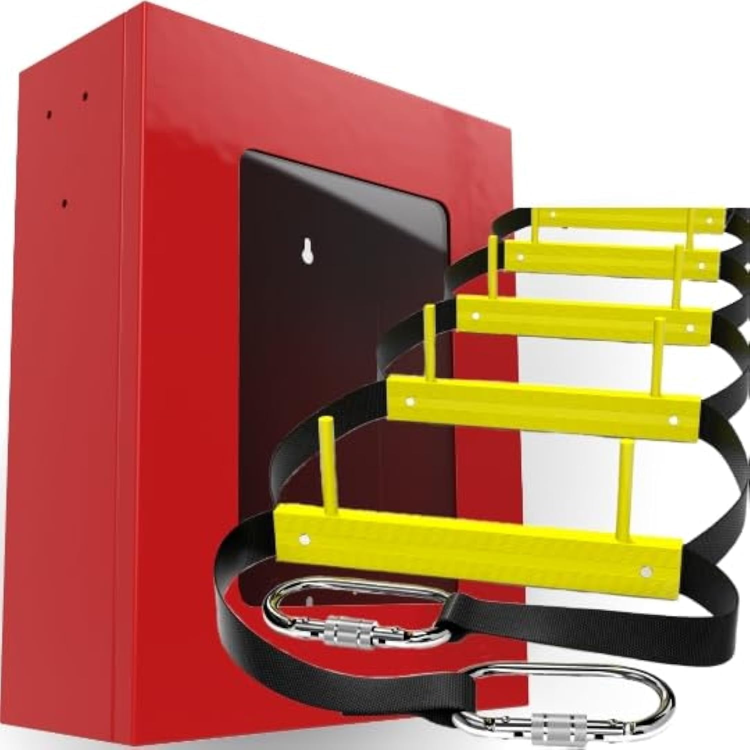 Free Shipping! Fire Escape Ladder 3 Story 25ft - Rope Ladder for Fire ...