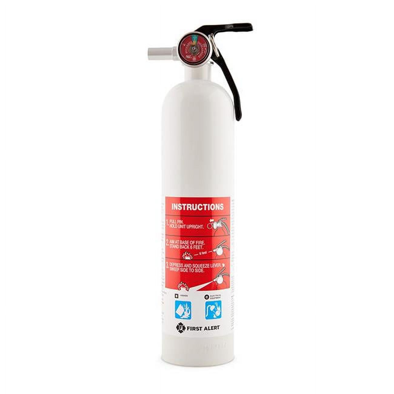 Fire Extinguisher 5BC PWC White Sodium Bicarbonate Injection