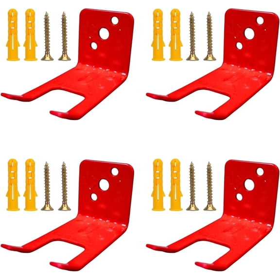 Fire Extinguisher Bracket 5Lb 10 Pack / Fire Extinguishers Mount Bracket for Home Restaurant or Office / Heavy Duty Fire Extinguisher Holder with Mounting Hardware