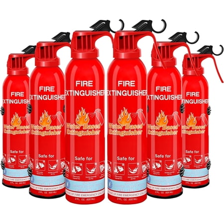 Fire Extinguisher for Home, Car, Kitchen, Vehicle, Boat, Garage, Portable A, B, C, K Class Fire Extinguishers with Mount, Emergency Survival Extinguisher, Easy Access, Versatile Fire Protection
