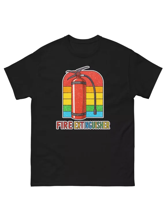 Fire Extinguisher Hotel Item Travel Motel T-Shirt