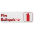 thumbnail image 1 of Winco SGN-382W Information Signs, 9 x 3 in. - Fire Extinguisher, 1 of 1