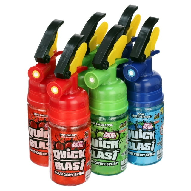 Fire Extinguisher Sour Candy Spray Comes In Three Different Flavors