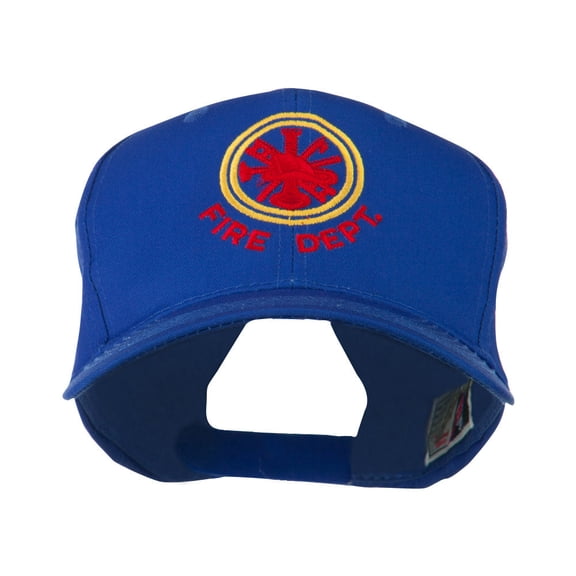 Fire Fighter Dept Symbol Embroidered Cap - Royal OSFM