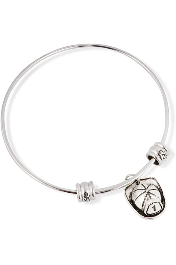 Fire Fighter Fireman Helmet Hat Fancy Bangle