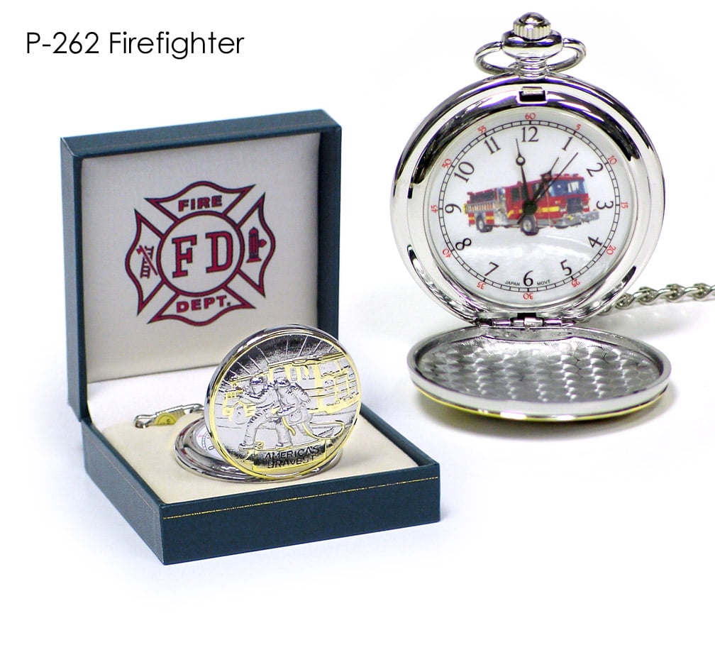 Fire Fighter Pocket Watch 262