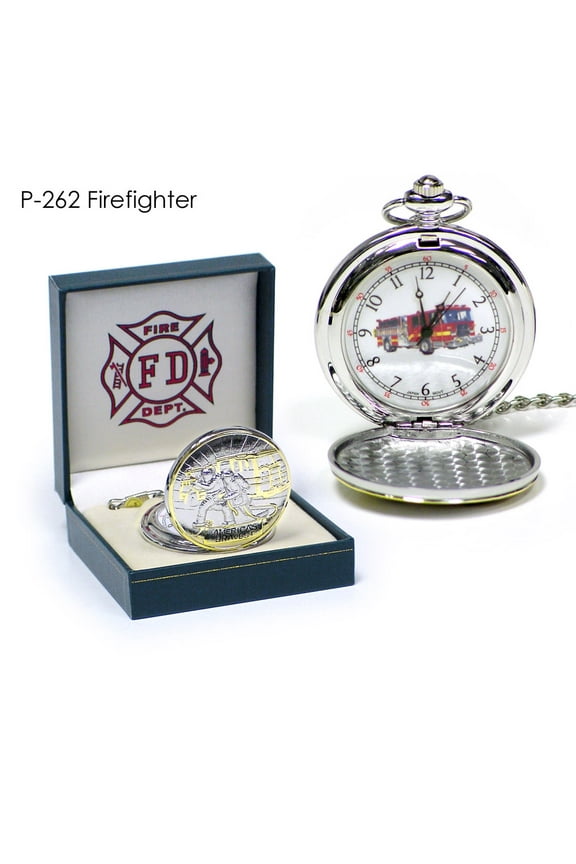 Fire Fighter Pocket Watch 262