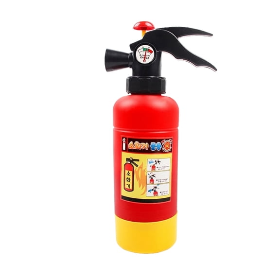 Fire Fighter Toy Water Gun, Realistic Fire Extinguisher Squirt Toy for Summer Beach, Pool, and Outdoor Backyard Fun, Safe & Durable Novelty Water Blaster