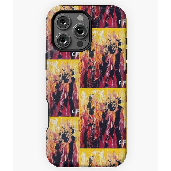 Fire Flame Element Design Phone Case for iPhone 16 15 14 13 12 11 Pro Max