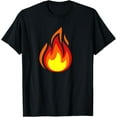 thumbnail image 1 of Fire Flame Symbol T-Shirt, 1 of 3