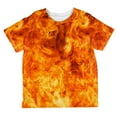 thumbnail image 1 of Fire Flames Hot Costume All Over Toddler T Shirt Multi 4T, 1 of 2