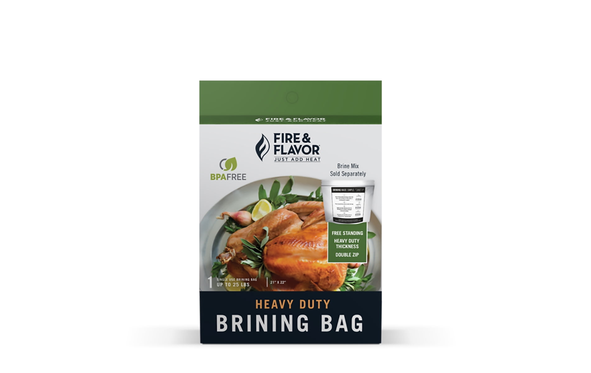 Fire & Flavor FFBB101 Turkey Brine Bag