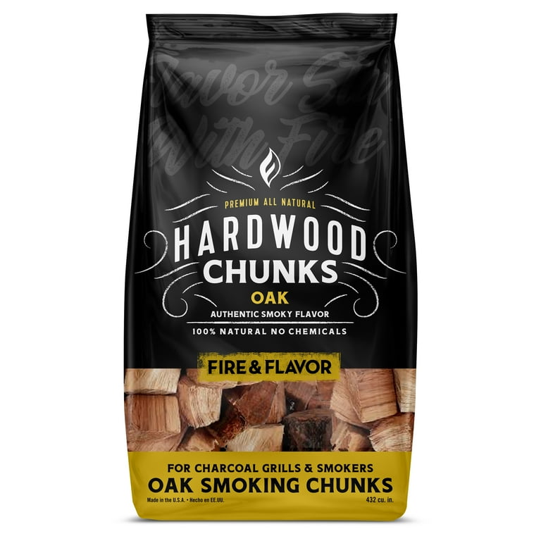 Oak chunks for clearance smoking