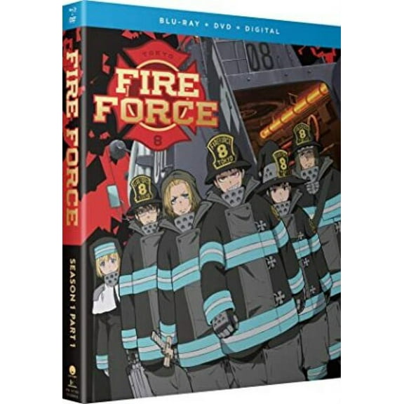 Fire Force: Season One - Part One (Blu-ray + DVD + Fun Digital Crunchyroll)