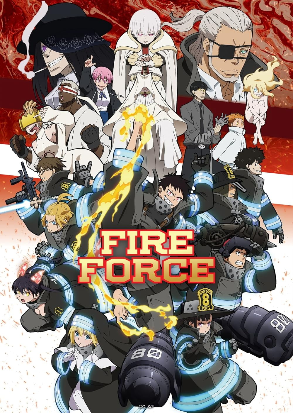 Fire Force: The complete Season 1 & 2 DVD - Walmart.com