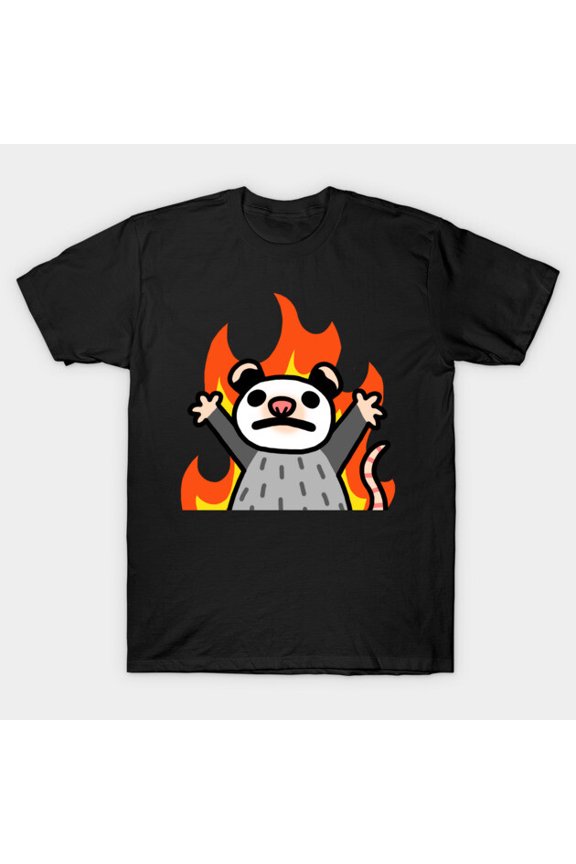 Fire Funny Vintage Retro Classic Graphic Novelty Band Music Tee Unisex T-Shirt, for men & women, up to size 5XL