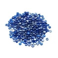 thumbnail image 1 of Fire Glass for Fire Pit, 20 LBS Cobalt Blue, 3/4 Inch Reflective Fireplace Rocks, Smokeless Firepit Glass Beads, High Luster Stone for Indoor & Outdoor Use, 1 of 6