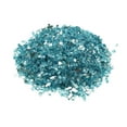 thumbnail image 1 of Fire Glass Rocks for Fire Pit, 20 LBS Aqua Blue, 1/2 Inch Reflective Fireplace Glass, Smokeless Firepit Stones for Indoor/Outdoor Use, Fire Feature Landscaping, 1 of 6