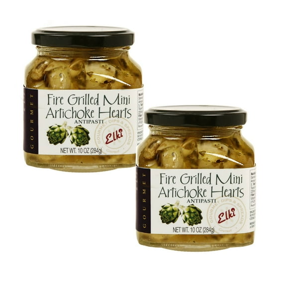 Fire Grilled Artichoke Hearts (2 Jars)